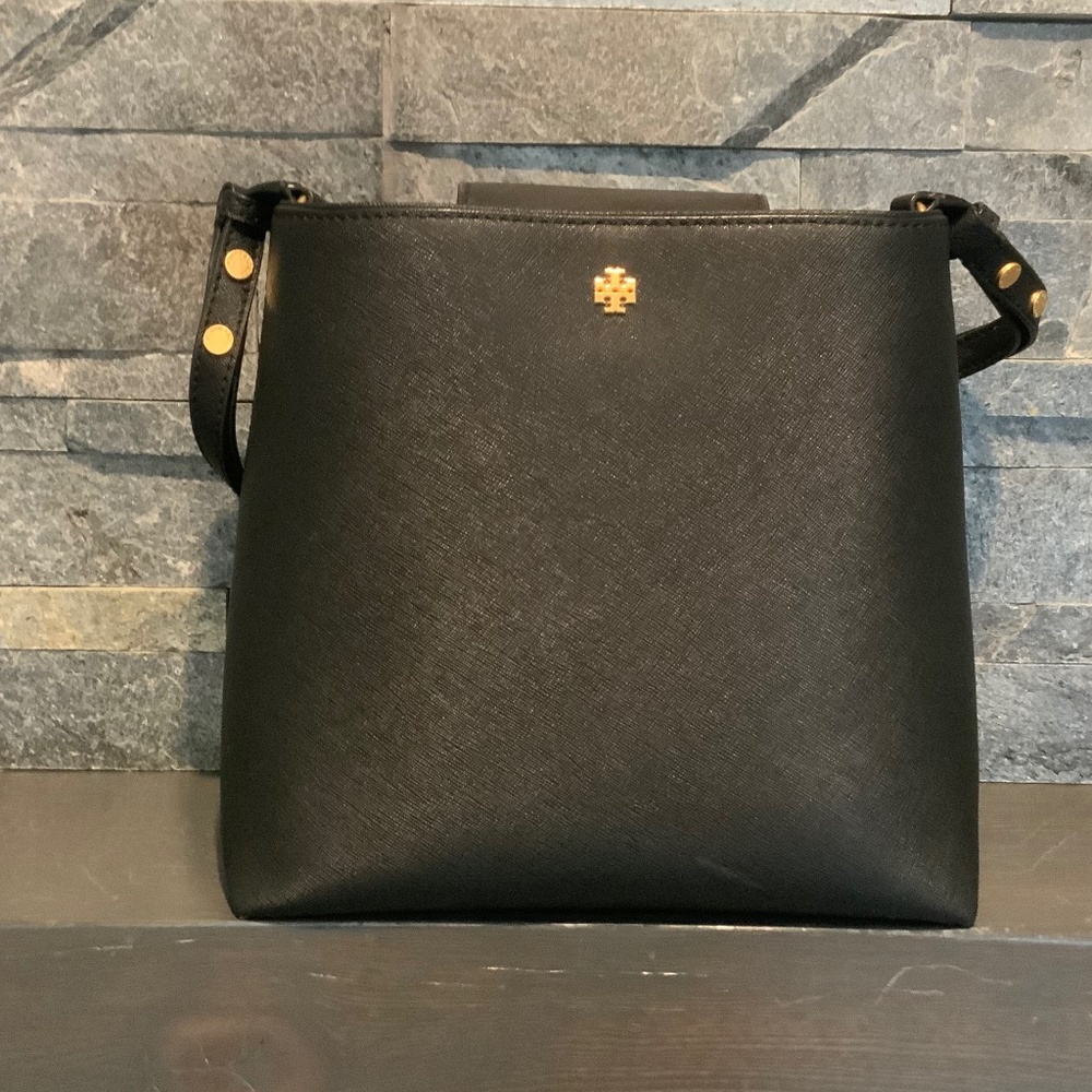 Tory Burch adjustable crossbody/ shoulder bag in Saffiano leather